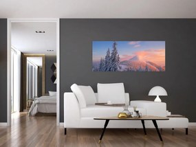 Obraz - Zimná krajina (120x50 cm)