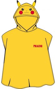 Carbotex Detské pončo 50x115 cm - Pokémon Volím si teba Pikachu