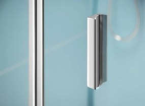 Polysan, EASY LINE obdĺžniková sprchová zástena 900x800mm, skladacie dvere, L/P varianta, číre sklo, EL1990EL3215