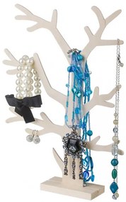 Čisté dřevo Organizér a stojan na šperky, šperkovnica, STROM