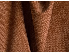 Terakotová ženilková rohová pohovka (pravý roh/do tvaru "U") Treno – Cosmopolitan Design