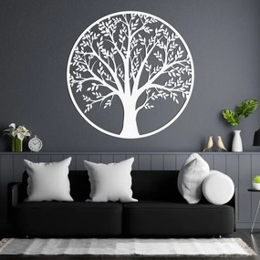 Drevený Strom života v kruhu | Elegantná dekorácia na stenu | SENTOP PR0217