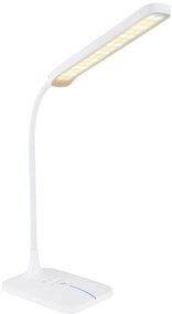 GLOBO Stolná kancelárska nabíjacia LED lampa URANO, 4W, teplá biela-studená biela