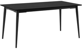Stôl „Claude Black Oak Veneer", 90 x 200 x 74 cm