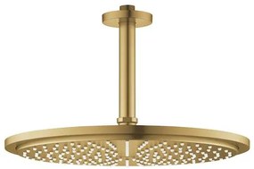 Hlavová sprcha GROHE Rainshower Cosmopolitan Metal vrátane sprchového ramená Brushed Cool Sunrise 26067GN0