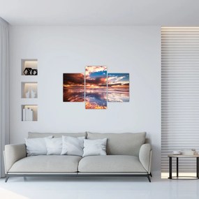 Obraz - Večerná pláž (90x60 cm)