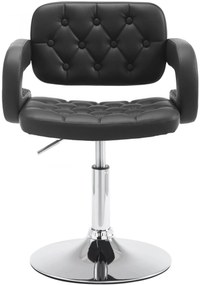 Stolička Dublin lounger - Čierna