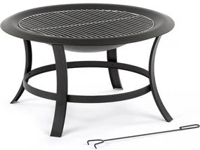 Fieldmann - Prenosné ohnisko s roštom pr. 74 cm