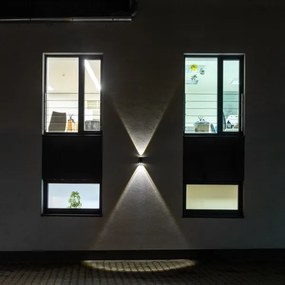 Brilagi - LED Solárne nástenné svietidlo PYRAMID LED/2W/3,2V 1300 mAh IP54