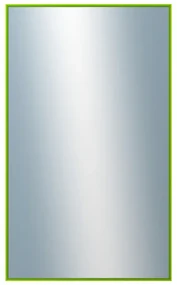 DANTIK - Zrkadlo v rámu, rozmer s rámom 60x100 cm z lišty NIELSEN zelená (7269207)