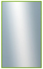 DANTIK - Zrkadlo v rámu, rozmer s rámom 60x100 cm z lišty NIELSEN zelená (7269207)