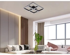 LED stmievateľný prisadený luster LED/215W/230V 3000-6500K + diaľkové ovládanie