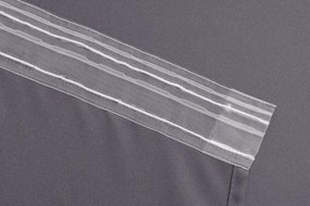 Záves OXFORD LIGHT 140x250 cm, svetlosivý Zavesenie: Riasiaca páska