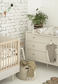 Pinio Detská široká komoda Petite - béžová