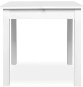 Jídelní rozkládací stůl Vario 90/180 cm bílý