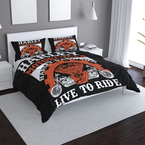 Sablio Obliečky Harley-Davidson Live to ride - 140x220 / 90x70
