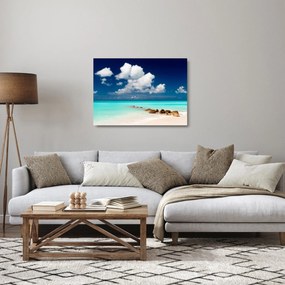 Sklenený obraz mora (70x50 cm)