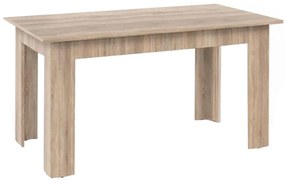 Jedálenský stôl Groot (pre 6 osôb) (dub sonoma). Vlastná spoľahlivá doprava až k Vám domov. 1040130