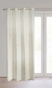 EUROFIRANY ZATEMŇOVACÍ ZÁVES NA KRÚŽKOCH DARA 140X250 CM VZOROVANÁ