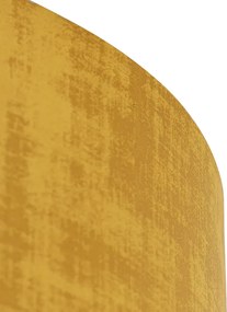 Zamatový tienidlo zlaté 50/50/25