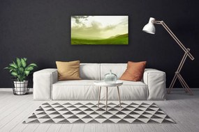 Obraz Canvas Lúka príroda zelený výhľad 120x60 cm