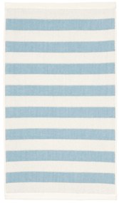 Kvalitné uteráky, 2 ks, svetlomodro-biele prúžky