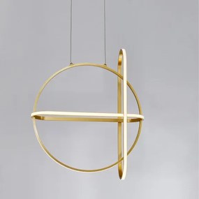 LED luster Arte 52 zlaté