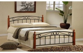 Manželská posteľ 140 cm Dalasi (s roštom). Vlastná spoľahlivá doprava až k Vám domov. 752922
