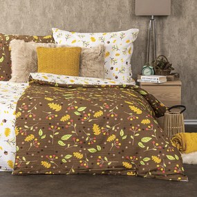 4Home Krepové obliečky Jeseň, 160 x 200 cm, 70 x 80 cm