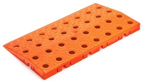Rovný nájazd GripTil, 4 ks, oranžový