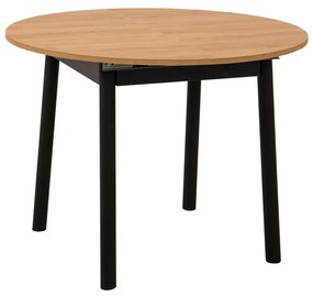 Jedálenský stôl Oliver Oak Black