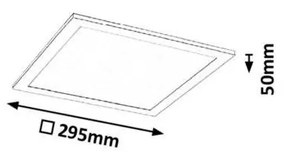 Damek 12W 1260lm 4000K