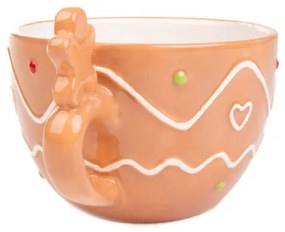 Hrnček BISCOTTO hnedý 873312 400 ml