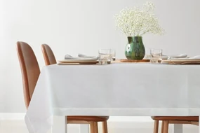 OBRUS STELLA 2 140X280 CM BIELY