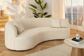 Pohovka ATELIER 230 cm bouclé béžová