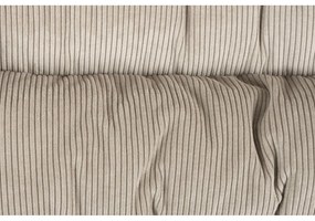 Biele zamatové kreslo Vince – Dutchbone