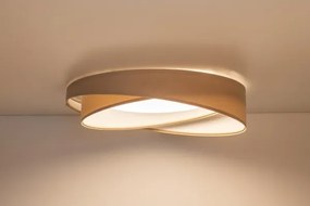 LED stropné svietidlo GALAXY MODERN LED/24W/230V priemer 55 cm béžová/biela