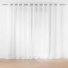 Biela voálová záclona 400x240 cm Lissea – douceur d'intérieur