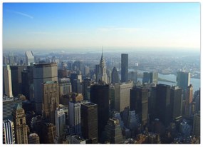 Obraz - Manhatten vo dne (70x50 cm)