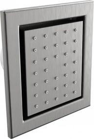 Mexen - podmietková sprchová tryska, štvorcová, 130x120 mm, grafitová, 79365-66