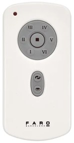 FARO 32036 - Stropný ventilátor TUBE FAN čierna/číra pr. 128 cm + diaľkové ovládanie