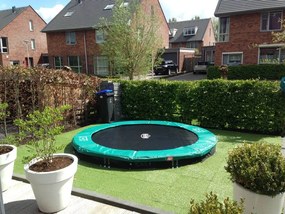 Gumová trávniková dlaždica ASLON 50 x 50 cm, Moss Green