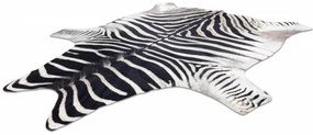 Koberec imitácia kože Zebra G5128-1 biela-čierna