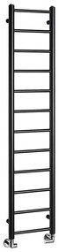 Sapho - Kúpeľňový radiátor DINA 278W 30x138 cm matná čierna