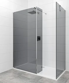 Sprchová zástena Walk-in 100x90 cm SAT SATBWI10090KSROZPA