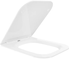 Mexen Madox, toaletné WC sedadlo slim, duroplast, biela lesklá, 39154000
