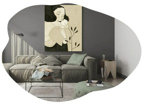 Zrkadlo Ohho Black 60 x 85 cm