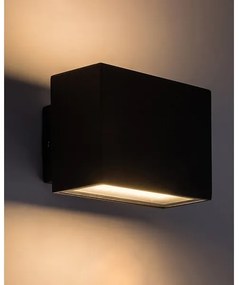 Rabalux 77073 - LED Vonkajšie nástenné svietidlo MATARO LED/7W/230V IP54 čierna