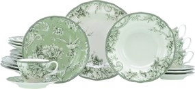 XXXLutz KOMBINOVANÝ SERVIS Adelaide Grün 20-dielne Creatable - Online Only bytové doplnky - 007768073503