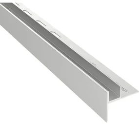 Mexen Line-B lišta na sklo 180 cm ľavá, brúsená oceľ, 181004180L
